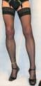 Stunning Medium Size Black 10 Denier Luxury Lace Top Semi Gloss Stockings