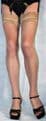 Stunning Medium Size Natural 10Denier Luxury Lace Top Glossy Effect Stockings