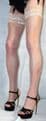 Stunning Medium Size Nude 10 Denier Luxury Lace Top Glossy Effect Stockings