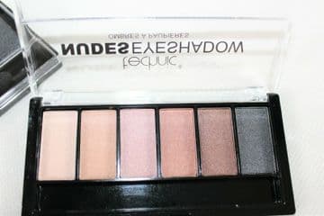 TECHNIC MATTE-Nudes 6Shade Eyeshadow Palette Bronze Brown Nude White Silver Grey