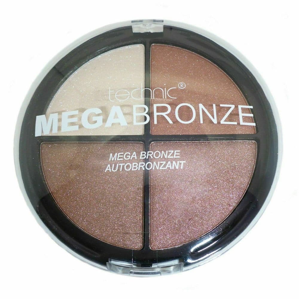 Technic MEGA BRONZE Compact Shimmer Effect Pressed Bronzing Powder