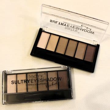 TECHNIC - SULTRY ROSEBUD 6 Shade Eyeshadow Palette PINK,BROWN,BEIGE,GOLD,BRONZE