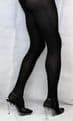 XL Black 80 Denier Smooth Opaque Durable High Quality Extra Large Size Tights