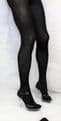 XL Black 80 Denier Smooth Opaque Durable High Quality Extra Large Size Tights