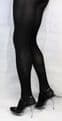XL Black 80 Denier Smooth Opaque Durable High Quality Extra Large Size Tights