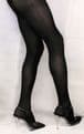 XL Black 80 Denier Smooth Opaque Durable High Quality Extra Large Size Tights