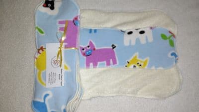 Bamboo Fleece Topped Boosters/Liners pk5  Boys!