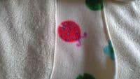 Bamboo Fleece Topped Boosters/Liners pk5  Ladybird!