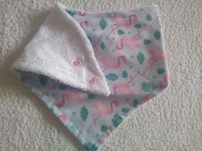 BOGOF! Flamingo Bib
