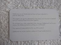 BOGOF!! Grey Rabbit Bib