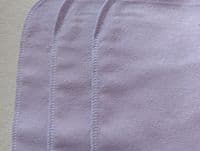 Brushed Cotton Wipes Lilac Pack 19