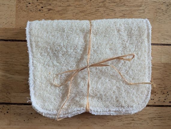 CLR Bamboo Flannels Wipes X 3 or folding boosters