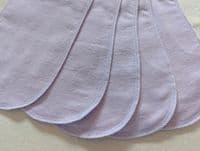 CLR Lilac Soft Brushed Cotton Liners Pk18 - 100% Cotton Bargain