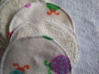 CLR PK30 Bamboo & Ladybird Fleece Washable Cleansing Pads Last Pack