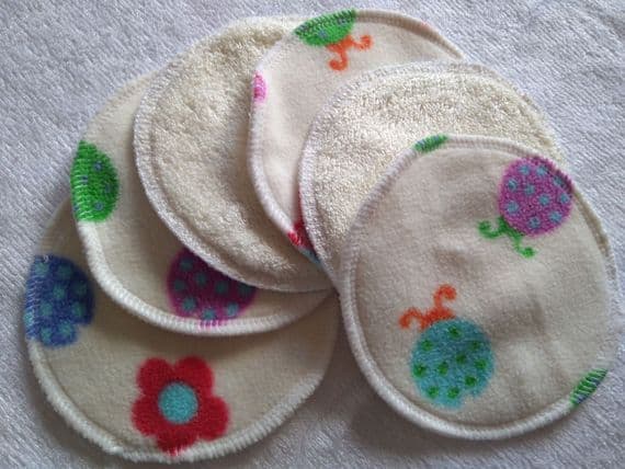 CLR PK30 Bamboo & Ladybird Fleece Washable Cleansing Pads Last Pack