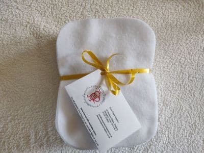 CLR00 White Fleece Wipes pk37