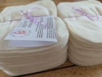 CLR000 Cream Micro Fleece Wipes pk54