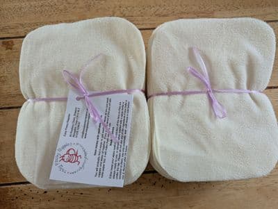 CLR000 Cream Micro Fleece Wipes pk54