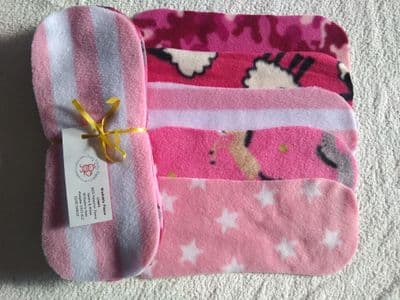 Colour Fleece Liners pk15 Girl Prints