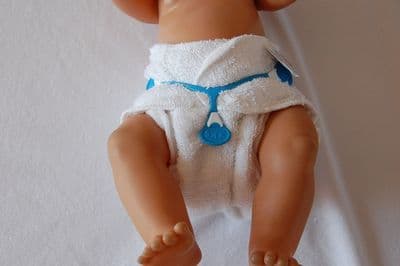 Easy Peasy Eco Bimble Newborn Nappy Pack 10 with wraps