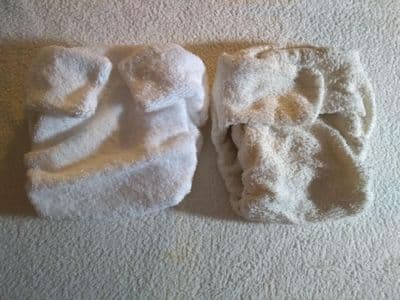 Easy Peasy Retro Size 2 Toweling Washable Nappy