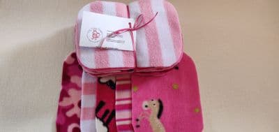 Fleece Wipes pack 20 Girl Prints