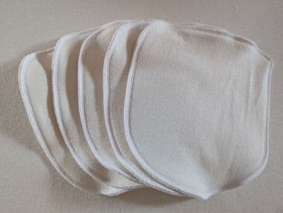 Incontinence Pads Hemp Pack of 5