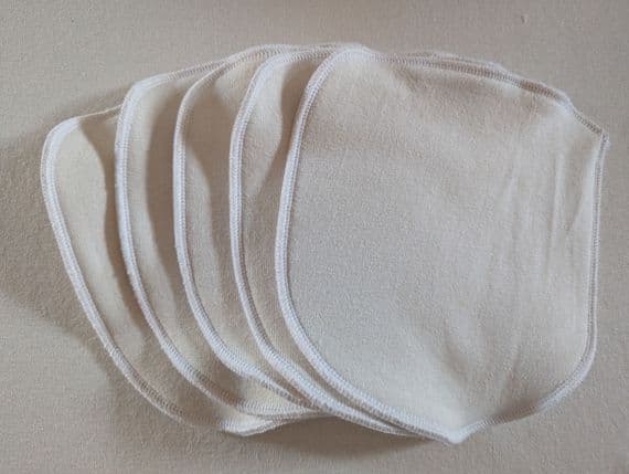 Incontinence Pads Hemp Pack of 5