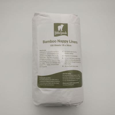 Little Lamb Bamboo Nappy Liners