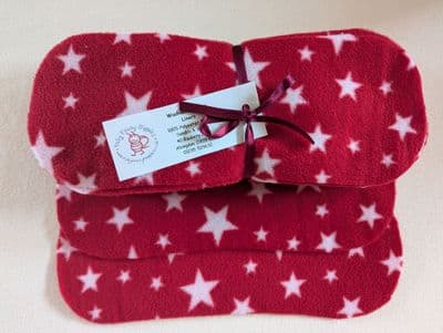 Polar Fleece liners pk15 Red Star Design Hourglass/Rectangle