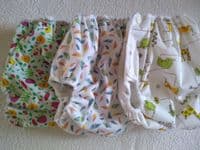 Popolini Popper Fastening Nappy Wraps (Vento) Extra Large