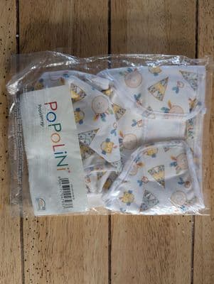 Popolini Velcro Fastening Nappy Wraps (Popo) Size Small LAST ONE!