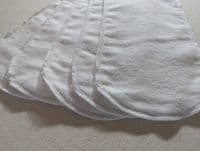 Soft Brushed Cotton Liners Pk10 - 100% Cotton