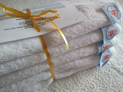 Terry Square 5 Pack Cotton Toweling