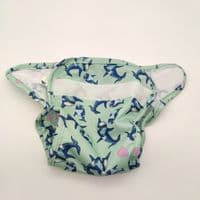 Two Little Lamb Washable Nappy in Size 3 Zebra