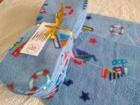 Value Blue Boat Polar Fleece Liners pk15 Hourglass/Rectangle
