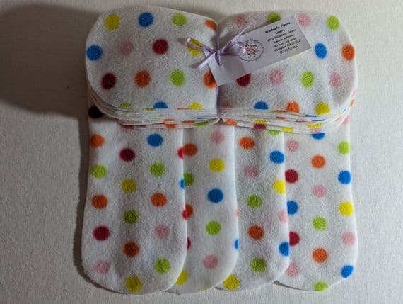 Value Colour Spot Polar Fleece Liners pk15 Hourglass Last Pack!