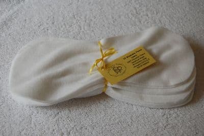 White Micro Fleece liners pk15 - Hourglass