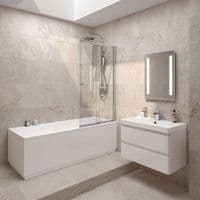 Sliding Bath Screen 800mm x 1400mm