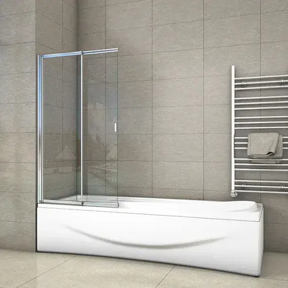 Sliding Bath Screen 800mm x 1400mm