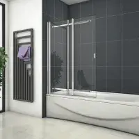 Sliding Bath Screen 900mm x 1400mm