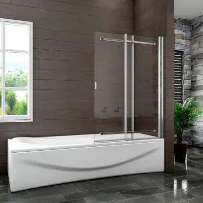 Sliding Bath Screen 900mm x 1400mm