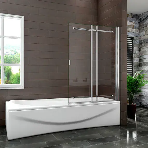 Sliding Bath Screen 900mm x 1400mm
