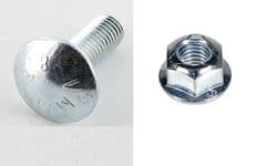 Bolt & Nut Set Blade Shaft Housing 112818700/0 & 112154210/0