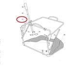 Castelgarden XT190HD Grass Box Top Frame 2011/2020 - 382800123/1