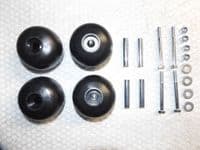 Deck Scalp Wheel Set - Fits 40" & 48" Models 80mmWheel