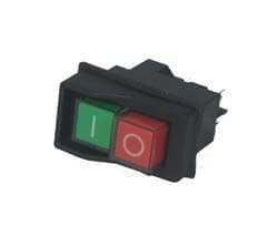 Genuine Belle Black On/Off Switch 220v | Mower Parts