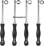 Set of 4 Screwdrivers Carburettor Adjust-Jets