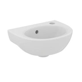 Armitage Shanks Sandringham 21 Handrinse Basin 35cm 1TH(RH) White - E892801