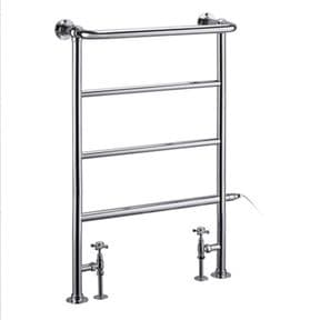 Burlington Berkeley 642x950mm Traditional Towel Warmer Chrome R4CHR